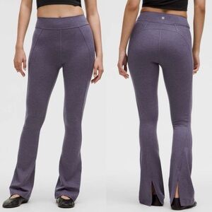 Lululemon Soft Sueded Split-Hem High-Rise Mini-Flare Pant 32” - SZ 6